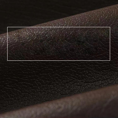 Warm plush lined leather jacket for men