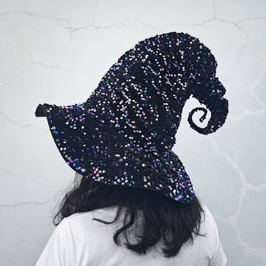 Starrywitch Sparkling Sequin Witch Hat