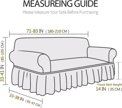 🛋️Armchair Cover Thick Plush – The Coziest Sofa Cover You’ll Ever Own!