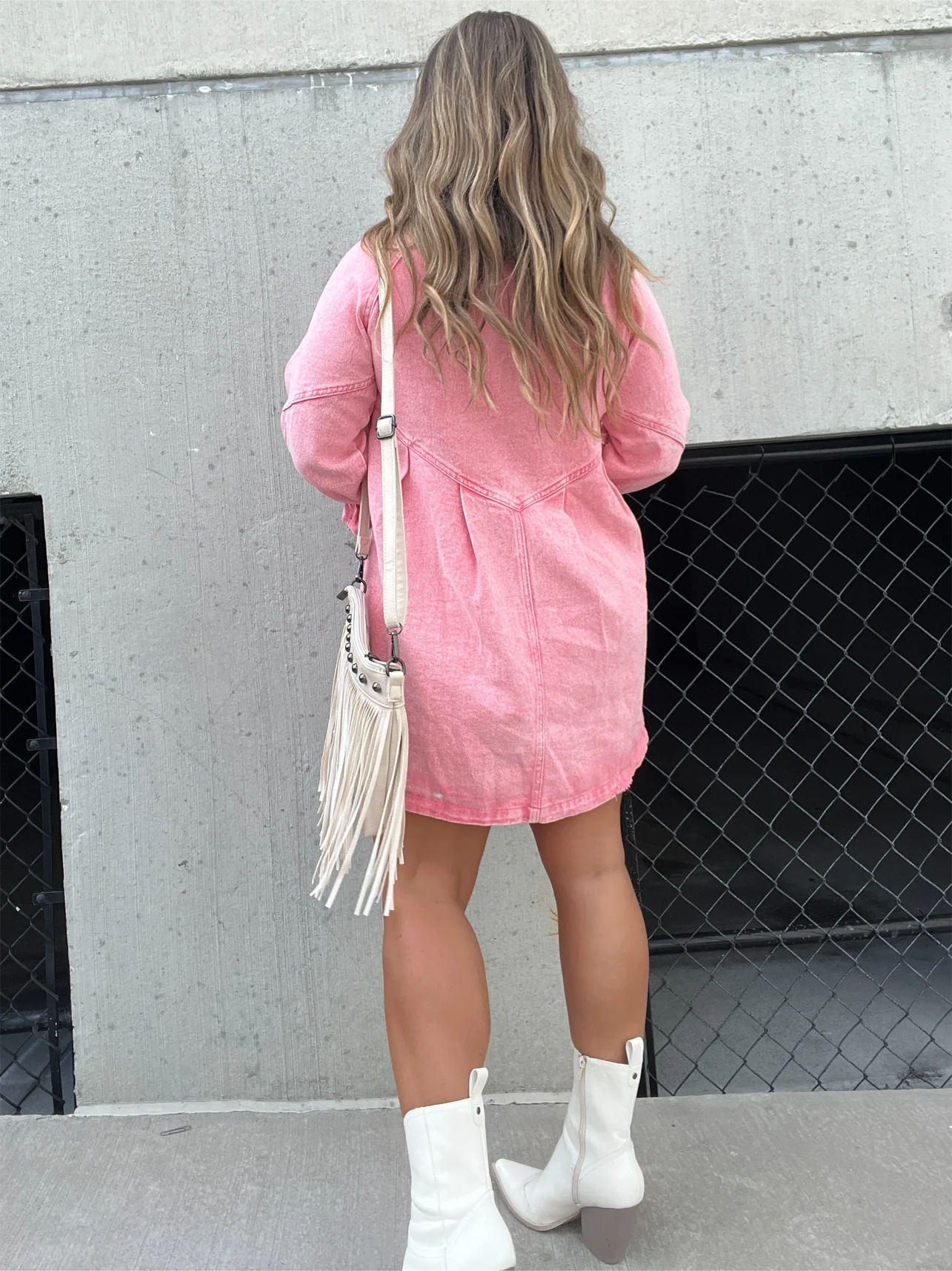 2025 New Washed Denim Puff Sleeve Dress (Buy 2 Free Shipping)