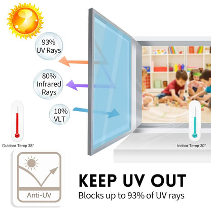 🔥HOT SALE 🔥Privacy Sun Blocking Anti UV Reflective Window Film - BUY MORE SAVE MORE