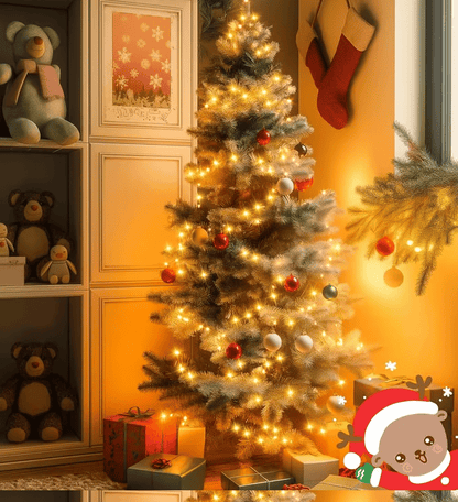 🎄- 🔥8 Modes 100-600 Christmas LED Firefly Twinkle String Lights
