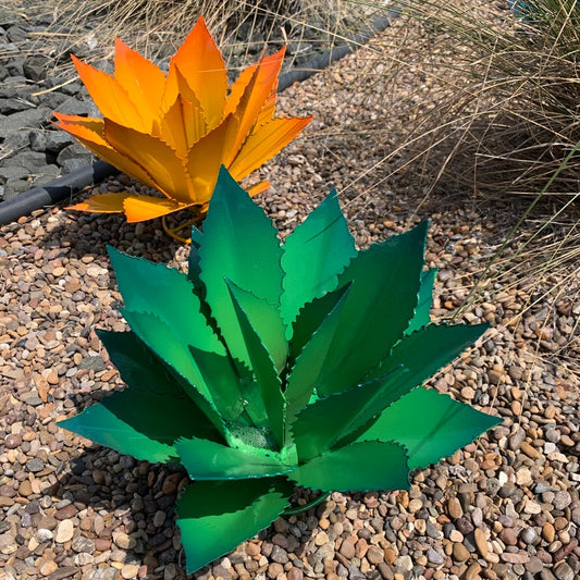 Decorative  metal plant agave  - Garden Art