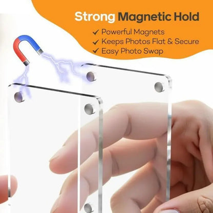 🔥Magnetic Car Sun Visor Photo Clips