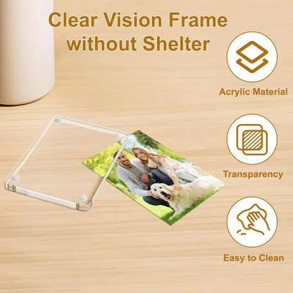 🔥Magnetic Car Sun Visor Photo Clips