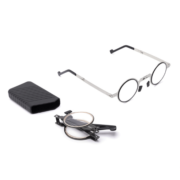 Ultra Light Titanium Material Screwless Foldable Reading Glasses