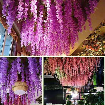 UV Simulation Artificial Wisteria