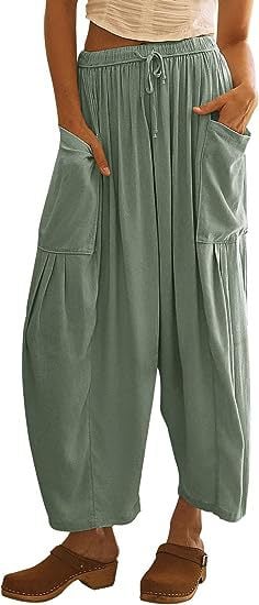 Women's  Loose Wide Leg Pants with Pockets
