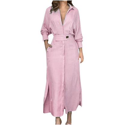 🎁LAST DAY SALE-49% OFF🎁2025 Cotton And Linen Solid Color Maxi Dress