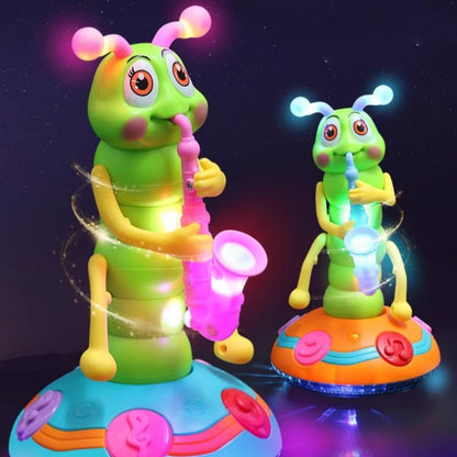 Children’s Electric Caterpillar Saxophone Toy