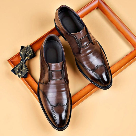 Men's leather sneakers