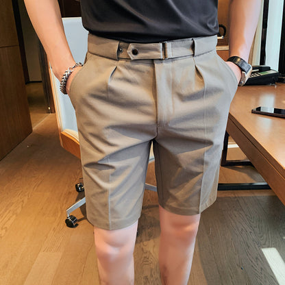 2024 Summer New High-end Business Shorts Men's Shorts Trousers