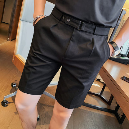 2024 Summer New High-end Business Shorts Men's Shorts Trousers