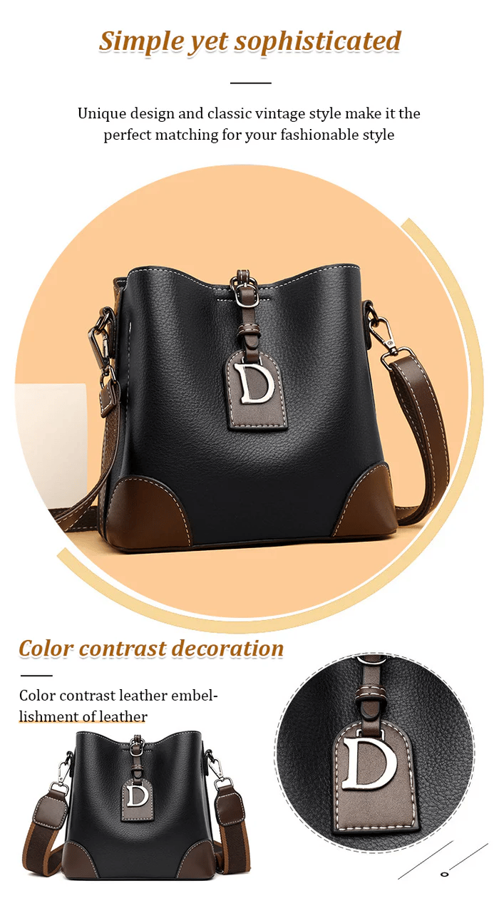 ✨✨This Week's Special Price $36.99💥💗PU Leather Niche Women's Shoulder Bag👜