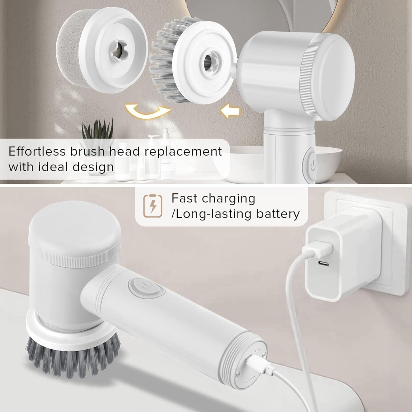 🔥Cordless Electric Rotating Brush
