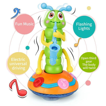 Children’s Electric Caterpillar Saxophone Toy