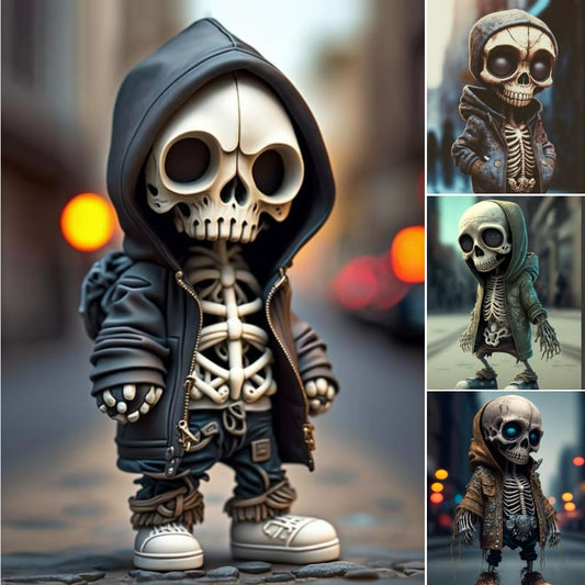 Cool skeleton figurines