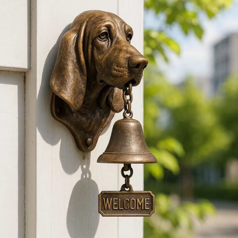🧙witch animal dog welcome doorbell🔔