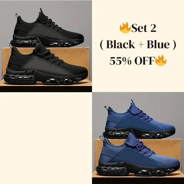 Men's Lightweight Breathable Low-Top Running Shoes