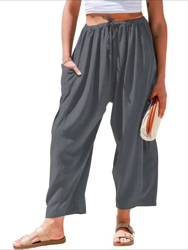 Women's  Loose Wide Leg Pants with Pockets