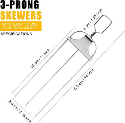 🔥(49% OFF NOW) 3 Way Grill Skewers - GrillSavant
