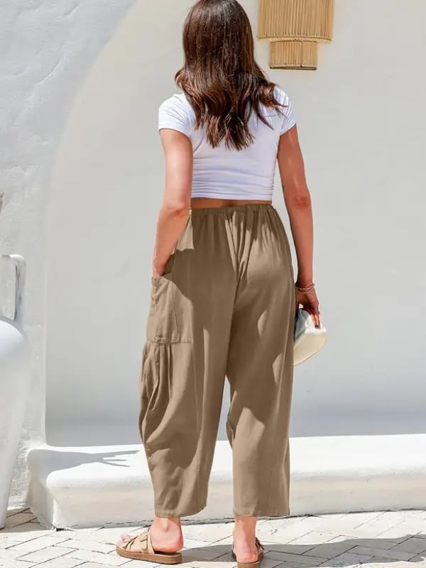 Women's  Loose Wide Leg Pants with Pockets