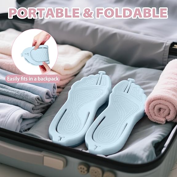 Rosoz Foldable Travel Flip Flops