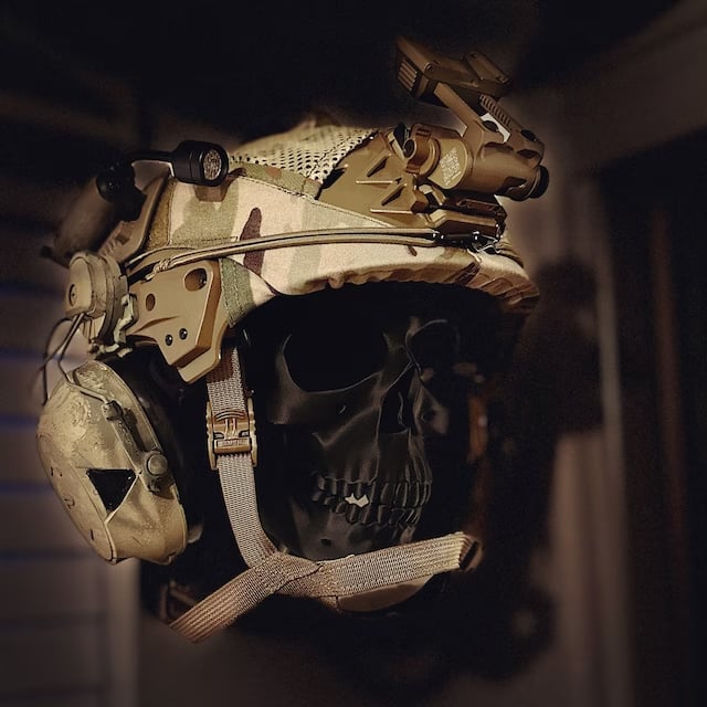 3D Skull Helmet Display Package🔥BUY 2 FREE SHIPPING