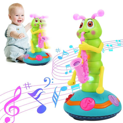 Children’s Electric Caterpillar Saxophone Toy
