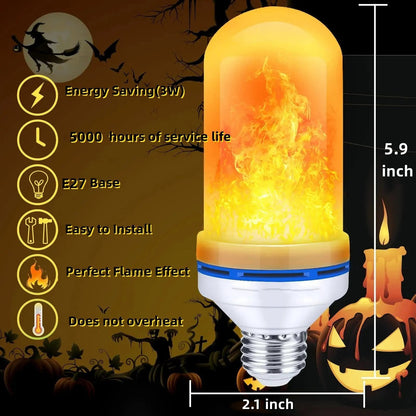 HOT SALE2023   UPGRADE LED FLAME LIGHT BULB