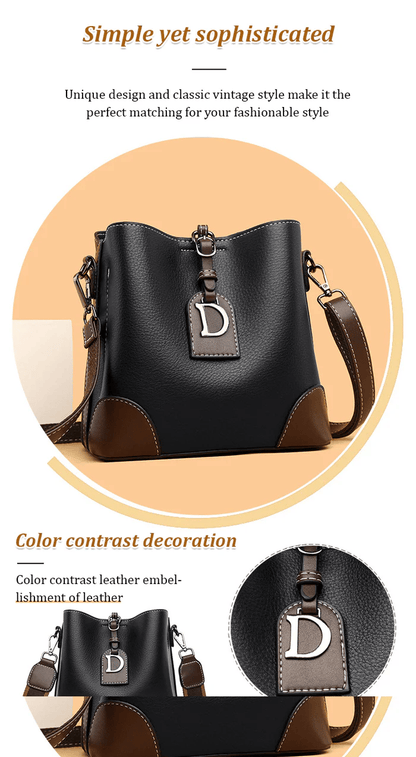 ✨This Week's Special Price $32.99💥💗Genuine Leather Niche Women's Shoulder Bag👜