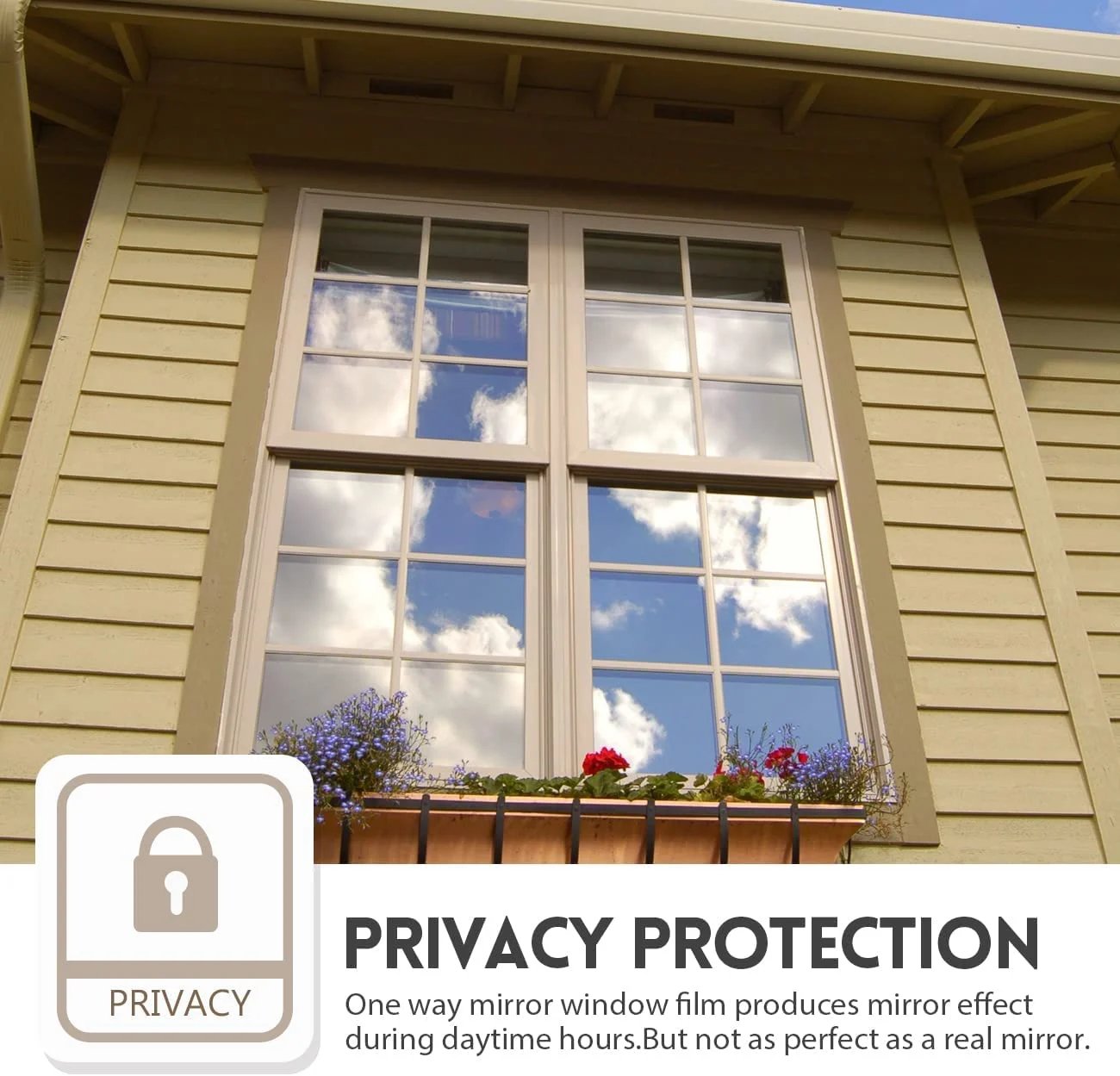 🔥HOT SALE 🔥Privacy Sun Blocking Anti UV Reflective Window Film - BUY MORE SAVE MORE