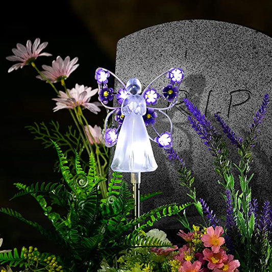 👼Waterproof  Solar Angel lights