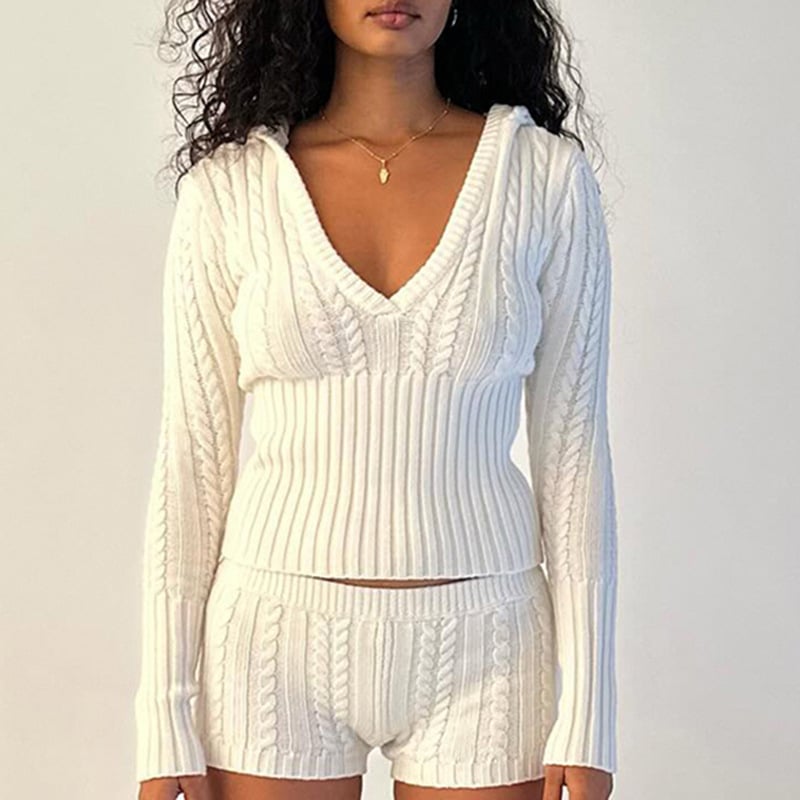 Cable Cloud Knit Sweater