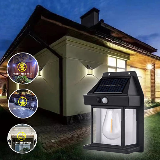 Solar Tungsten Wall Light