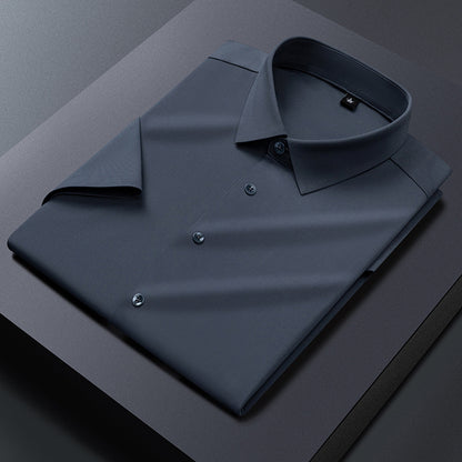 Ice Silk Seamless Stretch Shirt