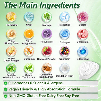 🔥Moringa × Berberine × AMPK 8-Benefit Slimming & Metabolic Nano Microneedle Patch 🇺🇸  Just once a day · Visible changes in 7 days  ✅ For obesity, loose skin, diabetes, sleep apnea, joint issues, and more