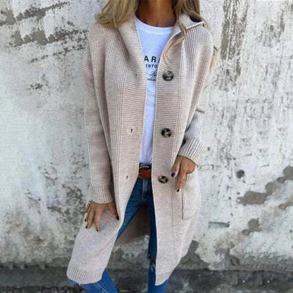 💓Button-down cardigan with hood for women