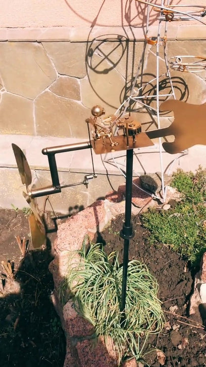 🔥Last Day 57% OFF🥁Handmade Metal Rock Band Windmill🎁