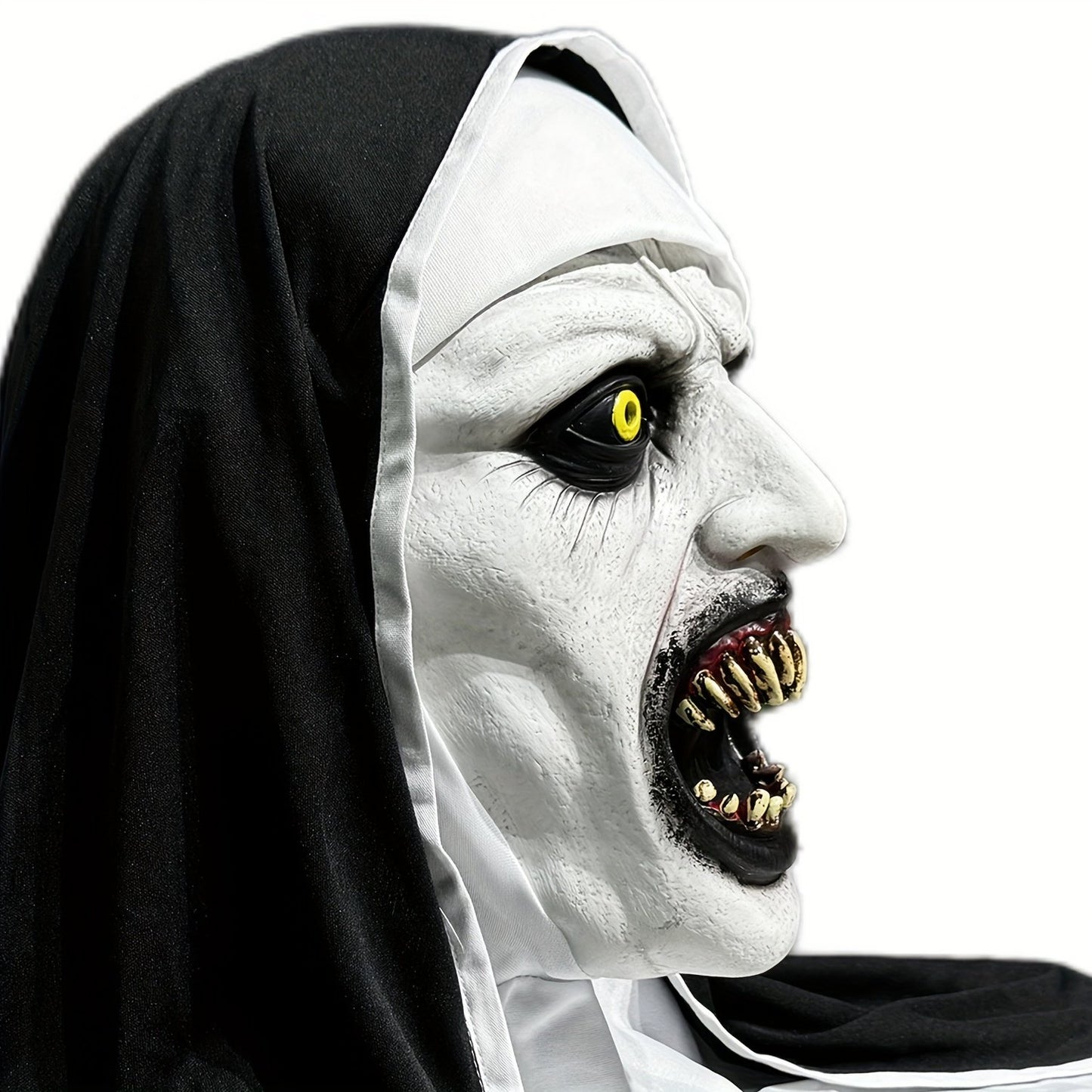 🎃Halloween Sale 49% OFF✨Horror Latex Nun Mask😈