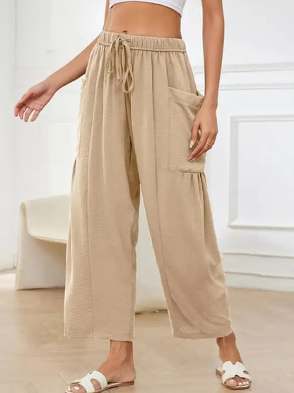 Women's  Loose Wide Leg Pants with Pockets