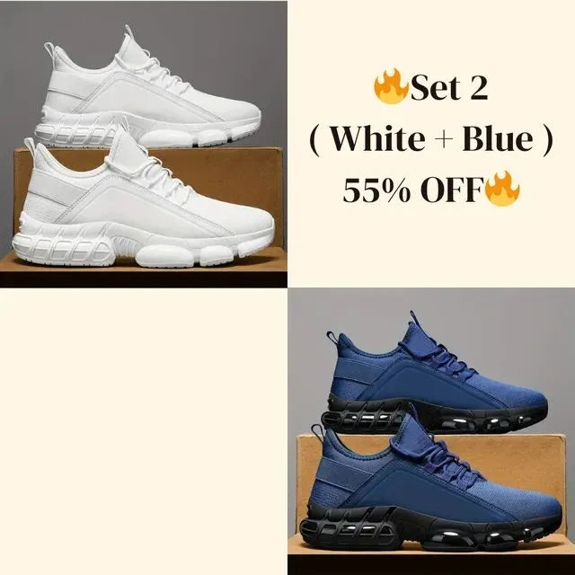 Men's Lightweight Breathable Low-Top Running Shoes