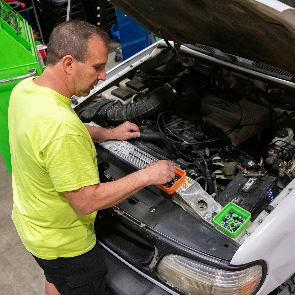 🛠️ Upgrade Collapsible Magnetic Parts Tray – Organize Small Tools & Parts!