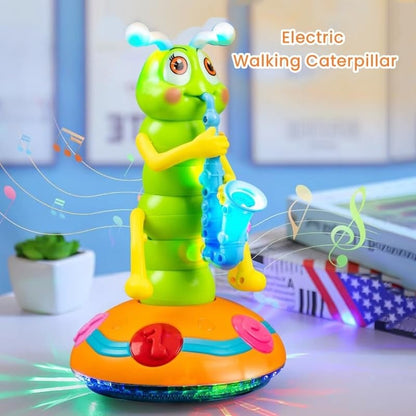 Children’s Electric Caterpillar Saxophone Toy