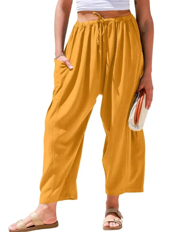 Women's  Loose Wide Leg Pants with Pockets