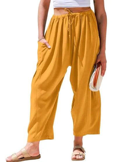 Women's  Loose Wide Leg Pants with Pockets