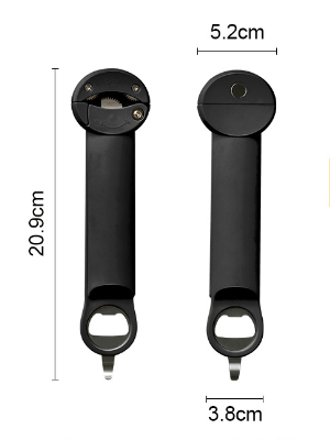 Multifunctional Retractable Bottle Opener