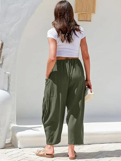 Women's  Loose Wide Leg Pants with Pockets